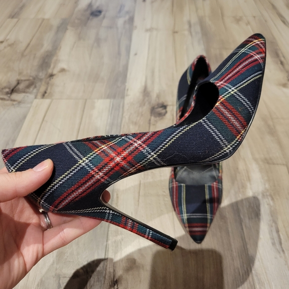 Charles by Charles David Plaid Heels - Picture 4 of 5